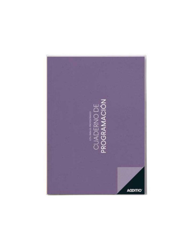 CUADERNO DE PROGRAMACIÓN ADDITIO CASTELLANO