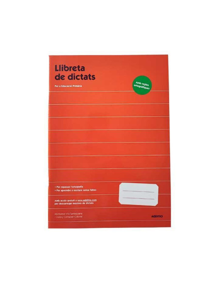 QUADERN ADDITIO A4 DICTATS PRIMÀRIA
