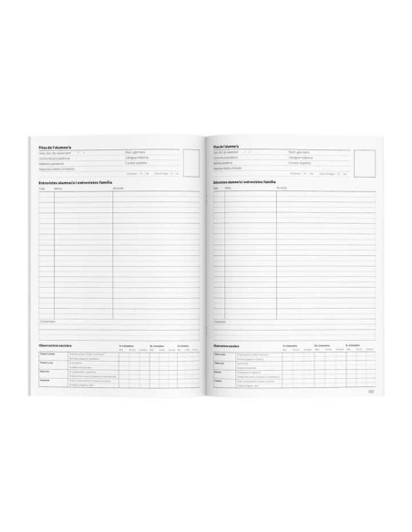 QUADERN PROFESSOR ADDITIO TUTORIA A4 ASSORTIMENT