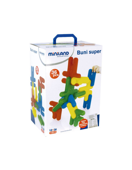 CAJA 36 PIEZAS MINILAND BUNI SUPER