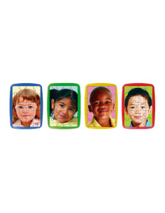 SET 4 PUZZLES MINILAND NIÑOS DEL MUNDO 2