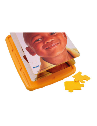 SET 4 PUZZLES MINILAND NIÑOS DEL MUNDO