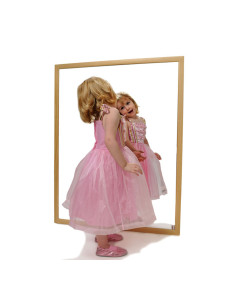 ESPEJO INFANTIL HENBEA 110x85cm MADERA DE HAYA 2