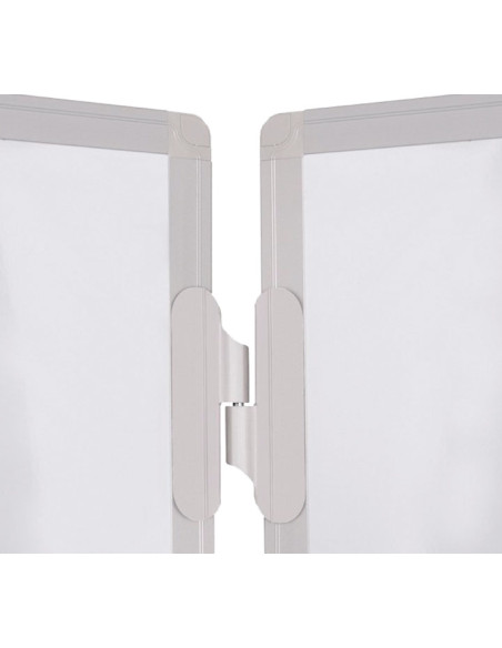 PIZARRA TRÍPTICA BLANCA ROCADA 400x100cm