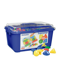 CONTENEDOR  240 PIVOTES MINILAND SUPERPEGS 4cm 2