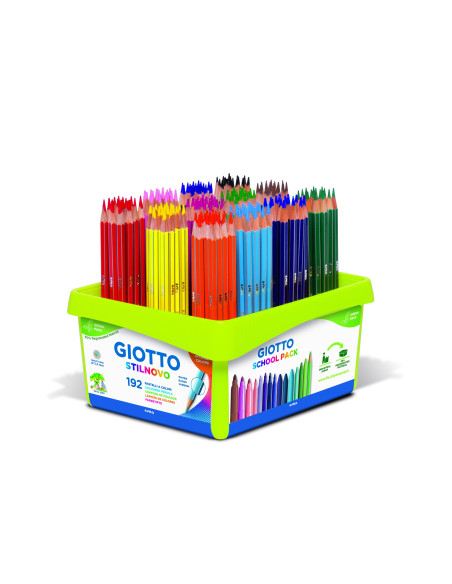 SCHOOLPACK 192 LÁPICES GIOTTO STILNOVO
