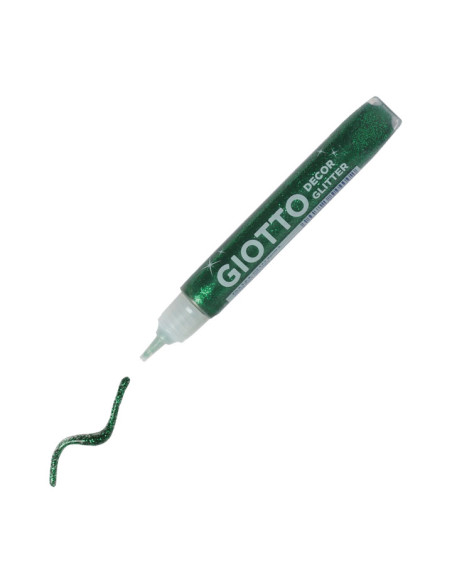 COLA GIOTTO GLITTER DECOR STRASS tubo 105ml BLISTER de 5
