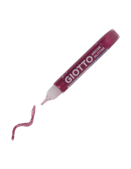 COLA GIOTTO GLITTER DECOR STRASS tubo 105ml BLISTER de 5