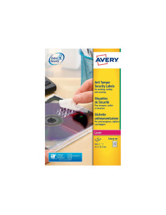 ETIQUETAS ADHIMPRAVERY A4 SEGURIDAD ANTIFRAUDE CROMOS LASER CAJA 20h 457x212 mm 960 udsL6113