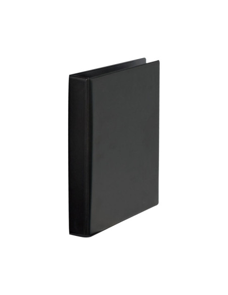 CARPETA de ANILLAS GRAFOPLAS PVC OFICINA F 2 anMIXTAS 25mm NEGRO