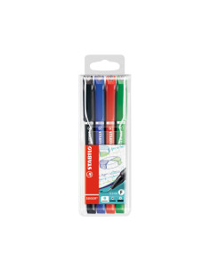 ESTUCHE 4 ROTULADORES STABILO SENSOR