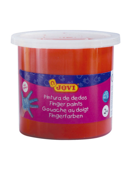 ESTUCHE 5 BOTES PINTURA DE DEDOS JOVI 125ml