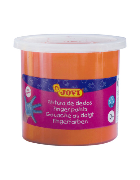 ESTUCHE 5 BOTES PINTURA DE DEDOS JOVI 125ml