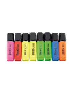 ESTUCHE 8 MARCADORES FLUORESCENTE A-SERIES