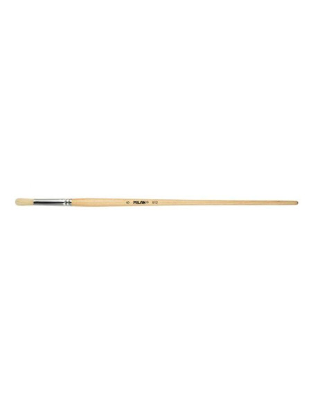 PINCEL MILAN 512 pelo NATURAL CHUNGKING REDONDO CERDA N 6