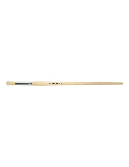 PINCEL MILAN 512 pelo NATURAL CHUNGKING REDONDO CERDA N 8
