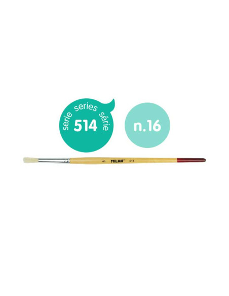 PINCEL MILAN SERIE 514 N CALIBRE 16