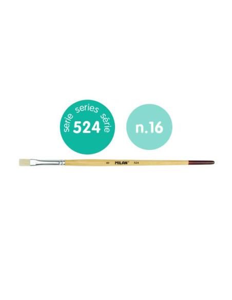 PINCEL MILAN SERIE 524 N CALIBRE 16