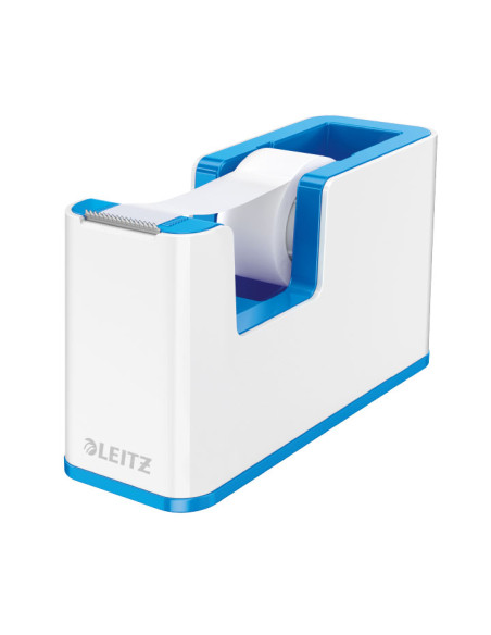 PORTARROLLOS LEITZ WOW DUALCCINTA AZUL y BLANCO
