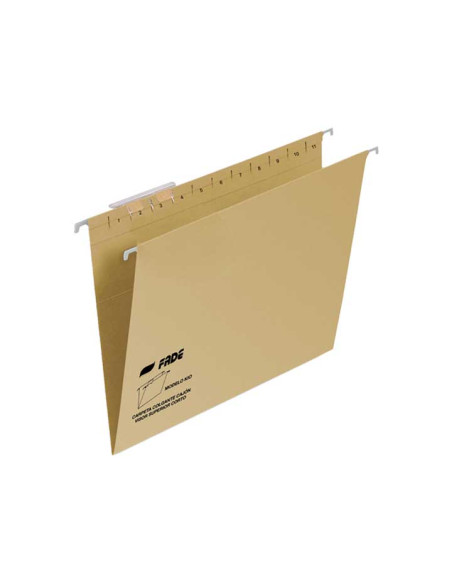 CAJA 50 CARPETAS COLGANTES FADE KIO F PROLONGADO
