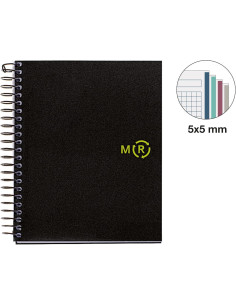 CUADERNO ESPIRAL MIQUEL RIUS NOTEBOOK 4 A6 RECICLADO 2