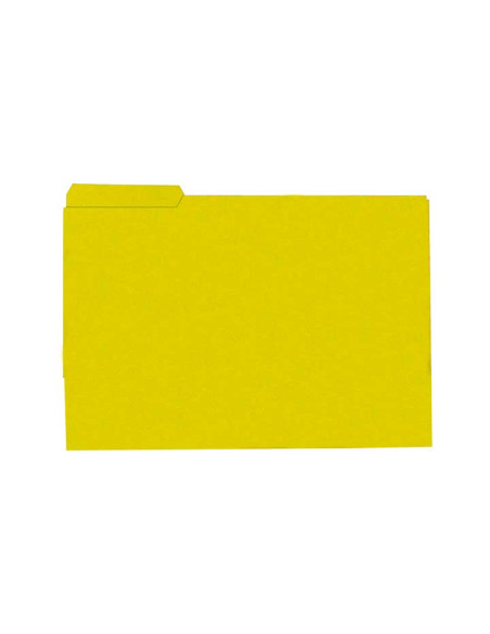 CAJA 50 SUBCARPETAS PESTAÑA IZQUIERDA A4