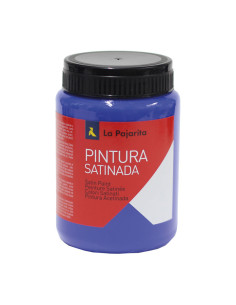 LA PAJARITA TÉMPERA ESCOLAR BOTE DE 375ML SATINADA AZUL ULTRAMAR L-11