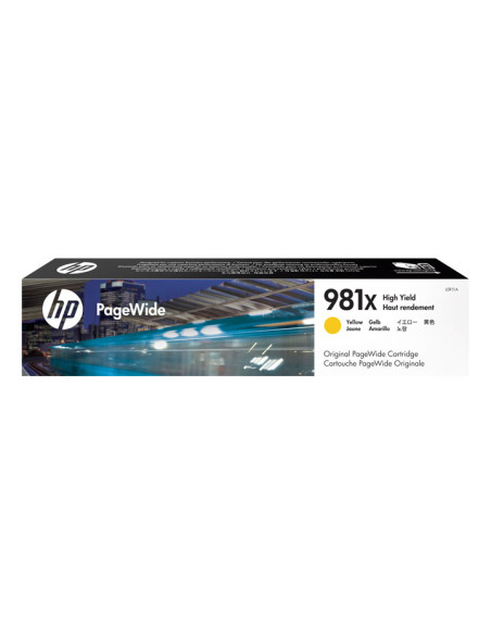HP TINTA AMARILLO PAGEWIDE ENTERPRISE COLOR 556DN 556XH 586DN 586F 586Z  MFP 586 E58650DN E58650Z - N 981X