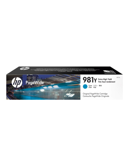 HP CARTUCHO DE TINTA CIAN PAGEWIDE 981Y