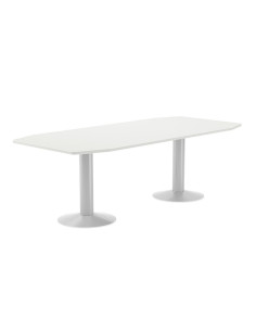 MESA REUNIÓN ROCADA MEETING 220x100cm ESTRUCTURA BLANCA