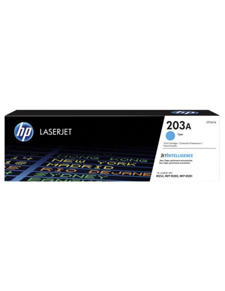 TONER HP N 203A CF541A LASERJET PRO M254DWM254NWMFP M280NWM281FDNM281fDW CIAN 1300 PÁG