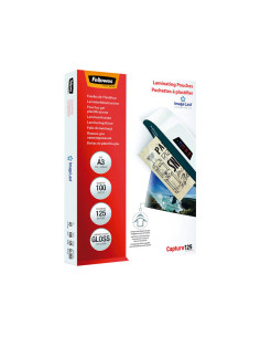FELLOWES FUNDAS DE PLASTIFICAR 125 MICRAS A3 BRILLO PACK 100 UD
