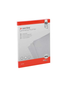 PACK 100 FUNDAS DE PLASTIFICAR A-SERIES BRILLO A4 80 MICRAS