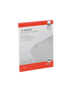 PACK 100 FUNDAS DE PLASTIFICAR A-SERIES BRILLO A4 125 MICRAS