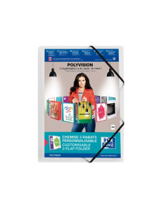 CARPETA DE GOMAS OXFORD POLYVISION