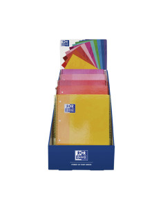 OXFORD CUADERNO CLASSIC EUROPEANBOOK 1 WRITE&ERASE 80H A4 5X5MM MICROPERFORADO TEXTRADURA CSURTIDOS CÁLIDOS EXP 25 UD