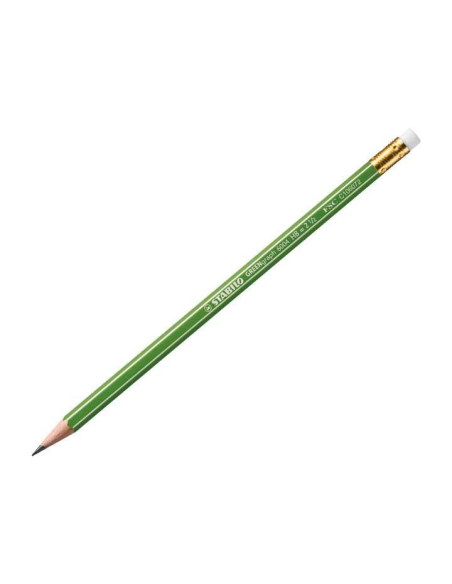 LÁPIZ STABILO GREENGRAPH CON GOMA