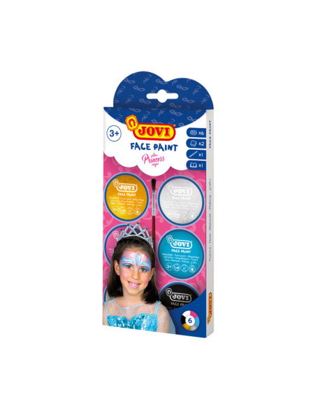 SET MAQUILLAJE CREMA JOVI 6 BOTES 8ml PRINCESS