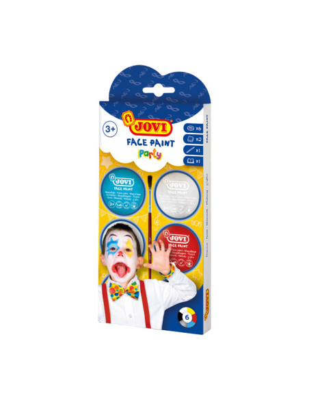 SET MAQUILLAJE CREMA JOVI 6 BOTES 8ml PARTY