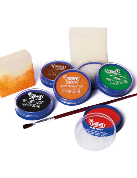 SET MAQUILLAJE CREMA JOVI 6 BOTES 8ml HALLOWEEN