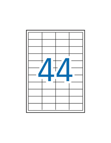 CAJA 250h ETIQUETAS APLI 485x254mm AUTOADHESIVAS