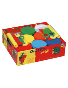 SCHOOLPACK 8 BOTES SÚPER PASTA PARA JUGAR GIOTTO BE-BÈ  ACCESORIOS