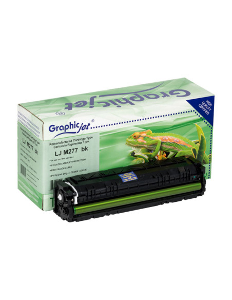 CARTUCHO DE TÓNER GRAPHICJET DE ALTA CAPACIDAD N201X ALTERNATIVA A CARTUCHO N201X HP