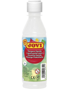 JOVI TÉMPERA LÍQUIDA BLANCO BOTELLA DE 250ML