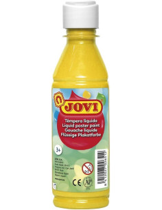 JOVI TÉMPERA LÍQUIDA AMARILLO BOTELLA DE 250ML