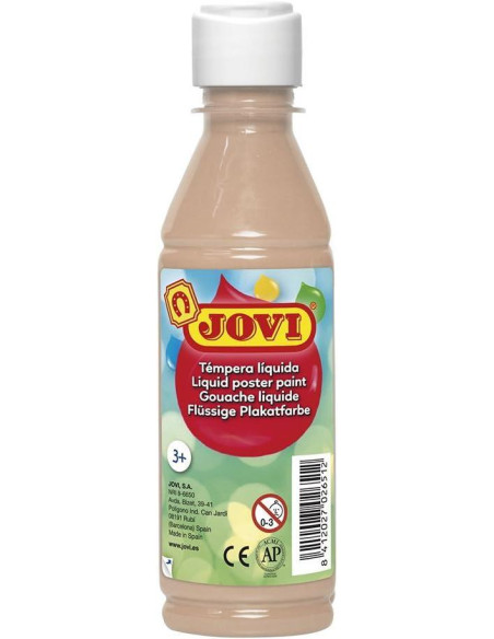 JOVI TÉMPERA LÍQUIDA CARNE BOTELLA DE 250ML