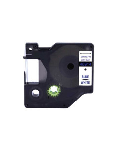CINTA ROTULAR A-SERIES D1 9 mm x 7m MANUAL AZULBLANCO