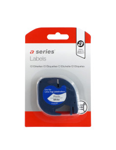 CINTA ROTULAR A-SERIES 12mm x 4m PLÁSTICO