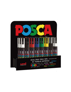 EXPOSITOR POSCA 36 ROTULADORES PC-3M