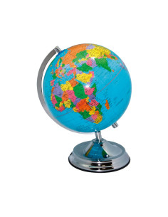 ESFERA TERRESTRE 25cm BASE METÁLICA